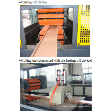 Máquina de producción de panel de pared de PVC / máquina de extrusión